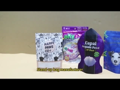 Производитель ПЭТ упаковка пищевых продуктов плоский дно Zipper пластиковый пакет для собак