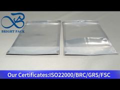 прозрачный алюминиевый пакет с вертикальным дном