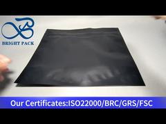 черные матовые пакеты с защитой от детей