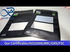 сумка-стойка с застежкой-молнией и прозрачным окошком