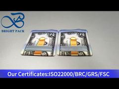 полиэтиленовый пакет небольшого размера с застежкой-молнией и прозрачным окном