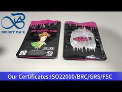 сумки на молнии с защитой от детей и прозрачным окошком