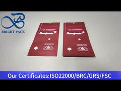 маленькая красная сумка с защитой от детей