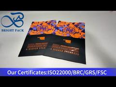 Оранжевая сумка-стойка с прозрачным окном