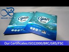 Мешок с замком-стойкой для капсул для стирки