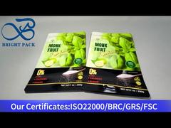 Зеленый пакетик для полезного сахара