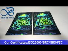 Композитная сумка-стойка из алюминиевой фольги с прозрачным окном