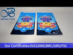 синий пластиковый упаковочный пакет для жареного риса 350 г