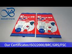 Упаковочный пакет для пищевых продуктов с прозрачным окном для печенья 130 г