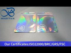 небольшой пластиковый лазерный пакет с легким разрывным открытием