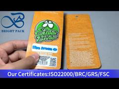 оранжевые маленькие алюминиево-пластиковые майларовые пакеты для хранения продуктов 1г