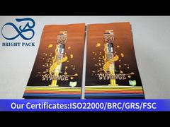 коричневый алюминиево-пластиковый детский рюкзак