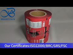 пленка из красной алюминиевой фольги для шоколада