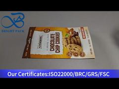 шоколадное печенье с кусочками шоколада, пакет с застежкой-молнией