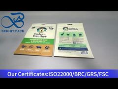 Коричневый пакет для упаковки пищевых продуктов для собак