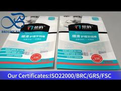 индивидуальный закрывающийся пластиковый пакет для зубных нитей