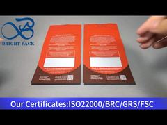 оранжевая упаковка с защитой от детей