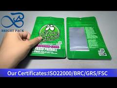 Майларовая сумка для конопли с прозрачным окном