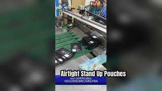 Встаньте вверх мешок B2B застежки-молнии оптовый Resealable изготовленный на заказ безопасный воздухонепроницаемый еды