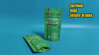 Упаковочная сумка для каннабиса, сертифицированная в США, устойчивая к детям, оптом для брендов