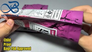 Сертифицированные FDA майларовые сумки с защитой от детей