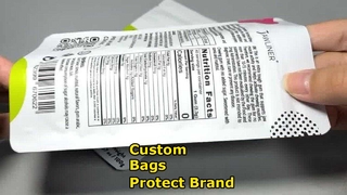 Многоразовые закрывающиеся пластиковые пакеты с индивидуальной печатью