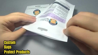 Печатные пластиковые упаковочные пакеты на молнии оптом