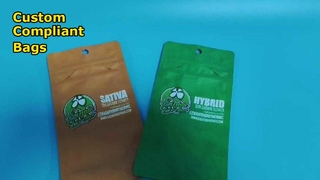 Оптовый продавец сумок с защитой от детей с индивидуальной печатью, соответствующих требованиям США и ЕС, для брендов каннабиса