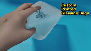 Китайская фабрика настраиваемая печать на пергаминовом бумажном пакете оптом