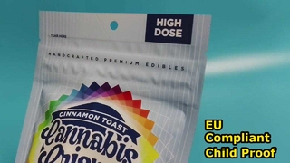 Упаковка, защищенная от детей, сертифицированная в США, оптовая партия для диспансеров и брендов каннабиса в ЕС