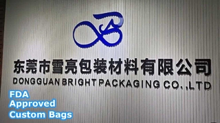 Одобренные FDA пластиковые пакеты с логотипом оптом