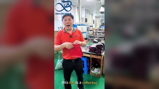 Пластиковый мешок для кофе с герметичным клапаном для хранения жареных кофейных зерен