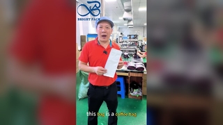 Дисплей полки сумки кофе с плоским дном качества еды стабилизированный для бренда кофе