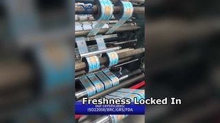 Рулонная пленка для упаковки закусок B2B, оптовая продажа, безопасный для пищевых продуктов, индивидуальный термосвариваемый барьер