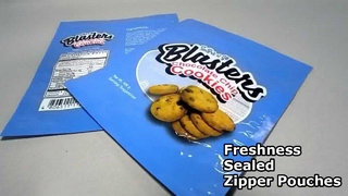 Влагостойкие пакеты для хранения продуктов на молнии