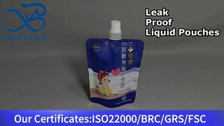 пакет с носиком для жидких продуктов