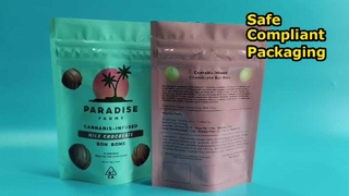 Специальные пакеты с защитой от детей для каннабиса с запатентованными в США решениями по обеспечению соответствия требованиям CR