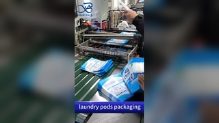 Пластиковый пакет для капсул для стирки: защищенные от детей герметичные безопасные пакеты B2B с индивидуальной печатью