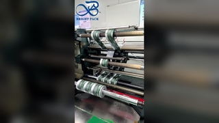 Рулонная пленка для цветной печати Пленка для упаковки пищевых продуктов с высокой четкостью и индивидуальной печатью