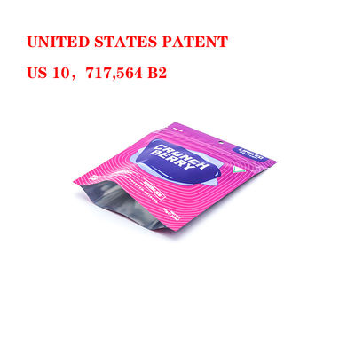 Детские защитные пакеты с пленкой, устойчивые к запаху, детские пластиковые рюкзаки с замком и резьбой, детские защитные пакеты