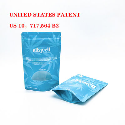 Улучшенные запахозащитные безопасные детские сумки с самоподдерживающимся пластиковым замком с резьбой