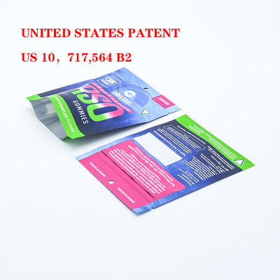 Специальные милярные пакеты для табачных упаковок, защищенные от запаха, для детей, с безопасным пластиковым замком