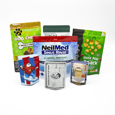 Пластмассовые упаковочные пакеты для пищевых продуктов, Stand Up Zipper Bag Manufacturer, Алюминиевая фольга композитная сумка