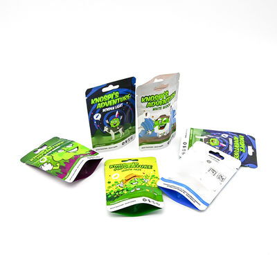 Докоснительная пленка пищевая самоподдерживающаяся сумка запечатанная детская запирательная рюкзак рюкзак табачный пакет