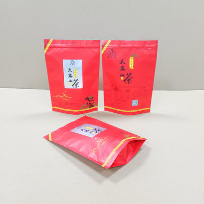 Настраиваемые печатаемые перерабатываемые сумки Майлар Стоять сзади сумки с молниеносной застежкой для хранения пищи