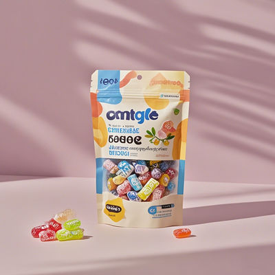 Экологически чистый, перерабатываемый, с трехсторонним уплотнением, полиэтиленовый рюкзак с резьбой, перерабатывающий мешки Mylar