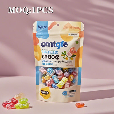 настраиваемая перерабатываемая биоразлагаемая пищевая упаковка запахоустойчивая сумка герметичная рюкзак стоячая сумка Mylar