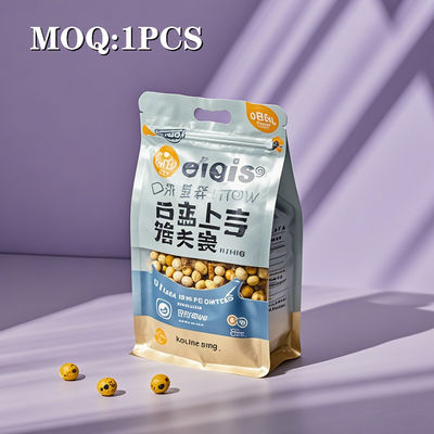 Специально напечатанная ламинированная пластиковая сумка для пряностей - красная 2,5 миллиметровая сумка с резьбой