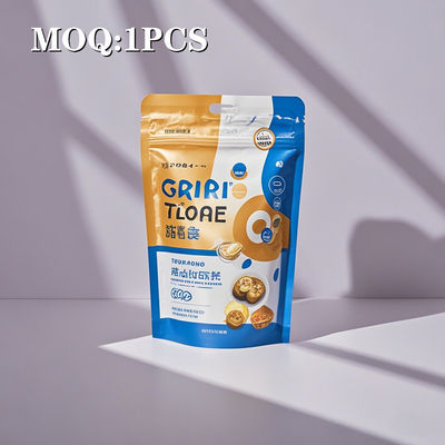 Оригинальный OEM ODM Стой вверх Pouch Mylar пакеты для 100г фруктового порошка с прозрачным окном