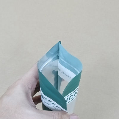 Специальное печать самозапечатывающийся боковой уплотнитель плоский нижний мешок с молниеносной резинкой для бобов, сыворотка, молока в порошке пищевой сумки Mylar